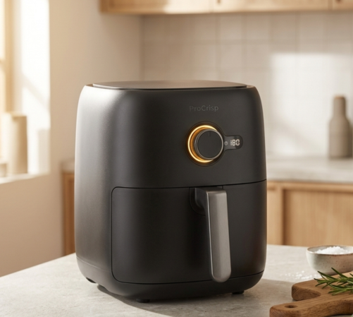 ProCrisp Mini Air Fryer – 2L Compact with Adjustable Temperature