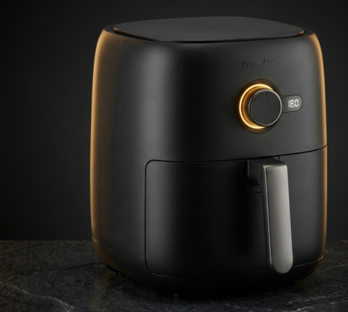 ProCrisp Mini Air Fryer – 2L Compact with Adjustable Temperature