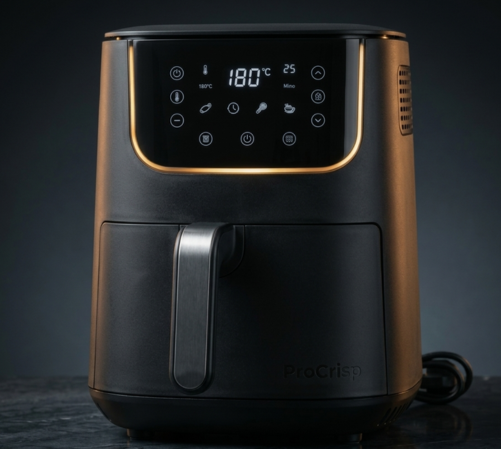 ProCrisp Compact Digital Air Fryer – 4L with 6 Presets